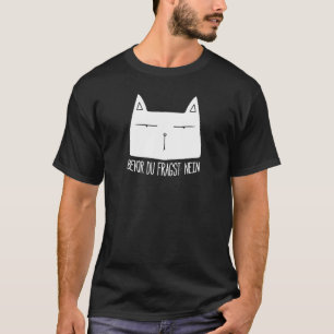 Camiseta Declaración De Gato Que Dice Nerd De Ironía Genera