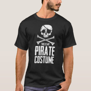 Camiseta Declaración de humor sobre vestimenta de cráneo pi
