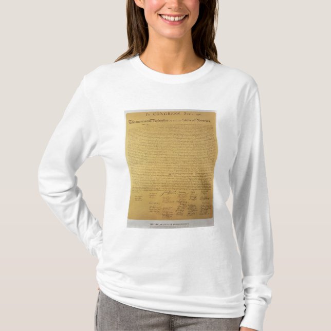 Camiseta Declaración de Independencia (Anverso)