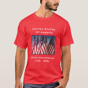 Camiseta Declaración de Independencia el 4 de julio de 1776