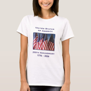 Camiseta Declaración de Independencia el 4 de julio de 1776