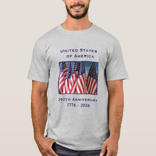 Camiseta Declaración de Independencia el 4 de julio de 1776
