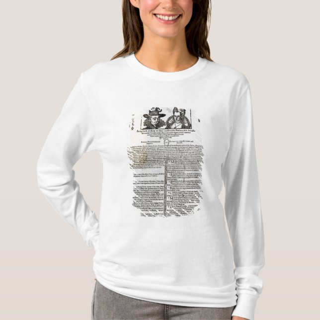 Camiseta Declaración de la boda de Frederick V (Anverso)