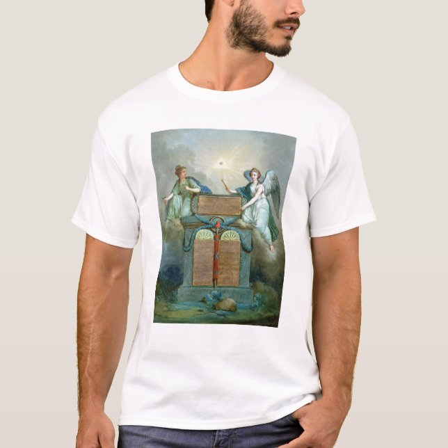 Camiseta Declaración de las derechas del hombre y del (Anverso)