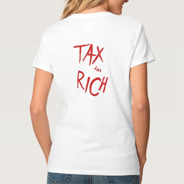 Camiseta Declaración De Moda Política De La AOC Sobre Impue (Reverso)