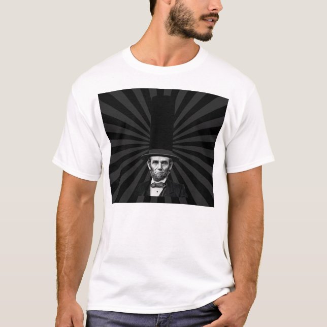 Camiseta Declaración de Moda Presidencial de Abraham Lincol (Anverso)