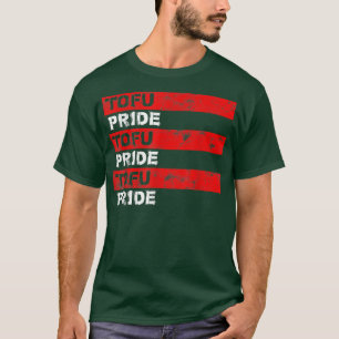 Camiseta Declaración de Veggi Vegetariana del Orgullo Tofu