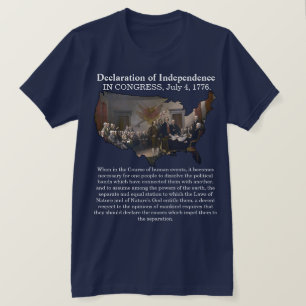 Camiseta Declaración del CONGRESO de Independencia, 4 de ju