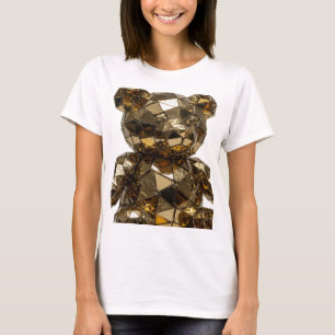 Camiseta Declaración Diseñio de arte abstracto PLATA v2
