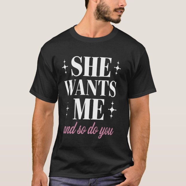 Camiseta Declaración en negrita con parkles (Anverso)