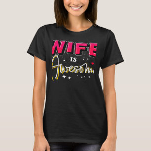 Camiseta Declaración fresca de mujeres Asociación de pareja