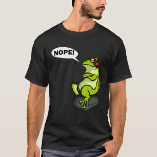 Camiseta Declaración Frog No No No Es Diversión