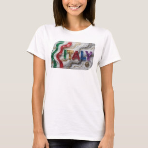 Camiseta Declaración Gold ITALIA Arte Wearable