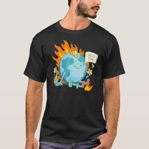 Camiseta Declaración Irónica Sobre El Cambio Climático, Est