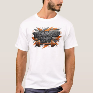 Camiseta Declaración Naranja Día de ENTRENAMIENTO Arte Port
