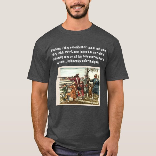 Camiseta Declaración revolucionaria de la revolución (Anverso)