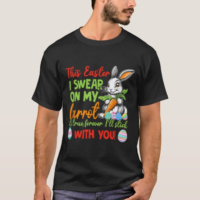 Camiseta Declaración traviesa de amor por Pascua (Anverso)