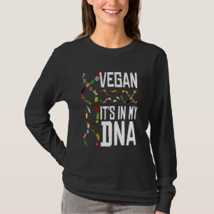 Camiseta ¡Declaración Vegan! DNA Vegan Lleno De Amor Por An