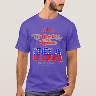 Camiseta Declaration of Independence 1776 Independence Day 