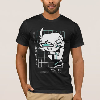 Camiseta Decoder Dakota | Cuadrícula [negra]