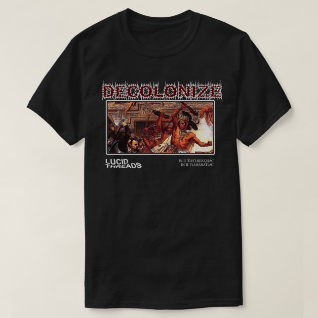 Camiseta DECOLONIZAR el pullover  (Diseño del anverso)