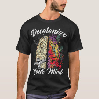 Camiseta Decolonizar tu mente indígenas nativos amer