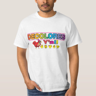 Camiseta DECOLORES que usted junta con te