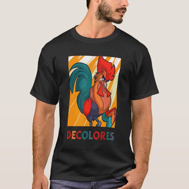 Camiseta Decolores Rooster (Anverso)