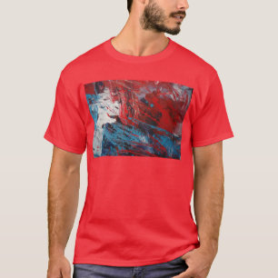Camiseta Decoración artística de resumen creativo