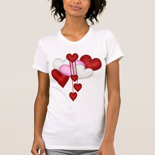 Camiseta Decoración cardíaca (Anverso)