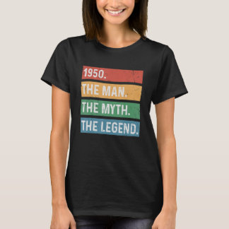 Camiseta Decoración clásica de 73 cumpleaños de Mens Vintag
