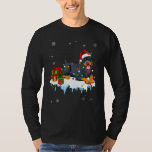 Camiseta Decoración de adorno de árbol de navidad de perro 