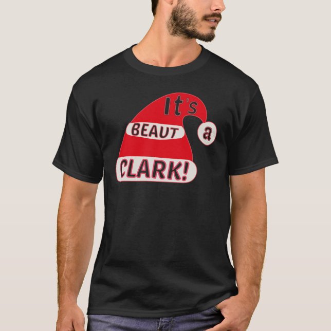 Camiseta Decoración de adornos navideños de Beaut Clark (Anverso)