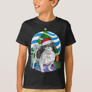 Camiseta Decoración de árbol de navidad chin japonés