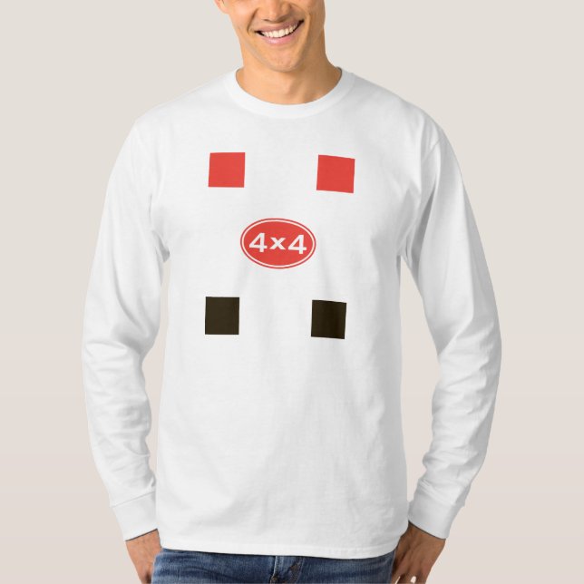 Camiseta Decoración de Audi Quattro Rally (Anverso)