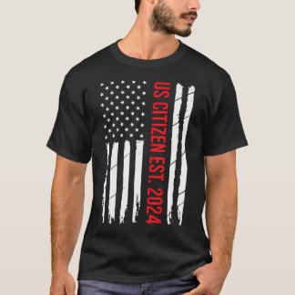 Camiseta Decoración De Ciudadanía Estadounidense Nueva Ciud