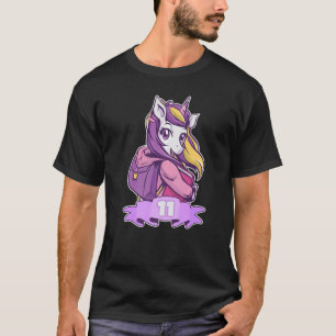 Camiseta Decoración de cumpleaños chica de 11 años de edad