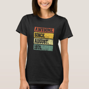 Camiseta Decoración de cumpleaños de 51 años asombrosa desd