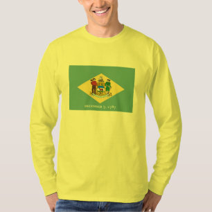 Camiseta Decoración de diseño de la bandera de estado de De