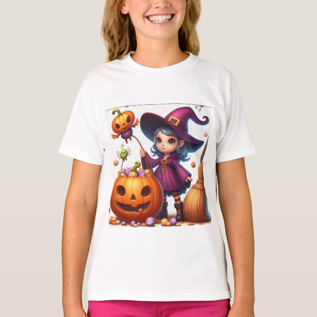 Camiseta Decoración de Halloween (Anverso)
