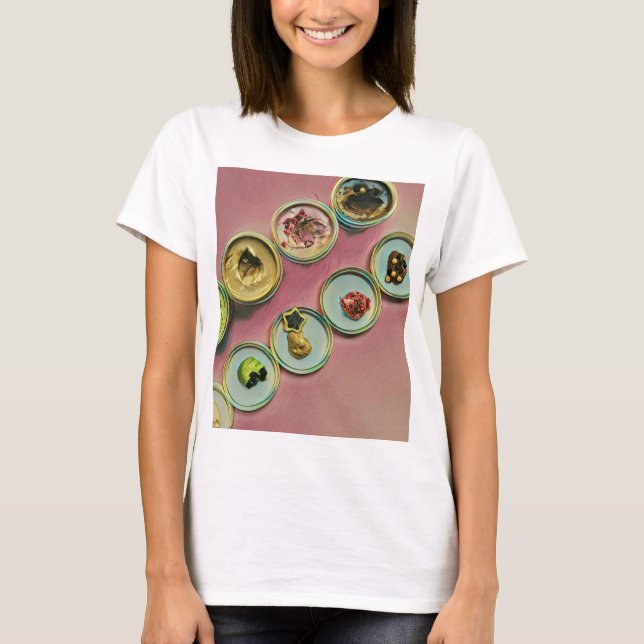 Camiseta Decoración de helados (Anverso)