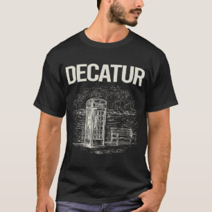 Camiseta Decoración de la cabina telefónica vintage