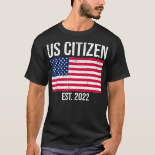 Camiseta Decoración de la ciudadanía estadounidense para el