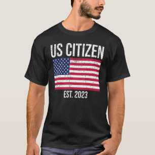 Camiseta Decoración de la ciudadanía estadounidense para el