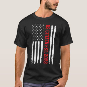 Camiseta Decoración de la ciudadanía estadounidense para el