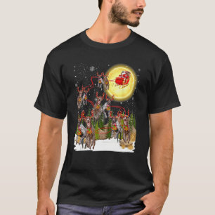 Camiseta Decoración de los Navidades de pelo corto de alemá