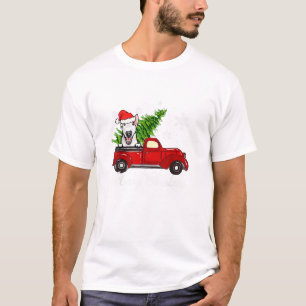 Camiseta Decoración de los Navidades del Camión Rojo que mo