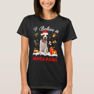 Camiseta Decoración de Navidad de perro de Santa Beagle Cla