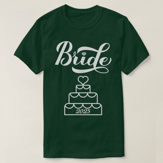 Camiseta Decoración de Novias de 2023 (Diseño del anverso)