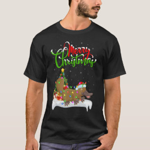 Camiseta Decoración de Platypus Xmas Santa Platypus Navidad